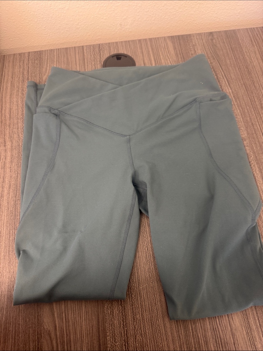 Fabletics Women’s High-Waist Active Cropped Leggings — Teal
